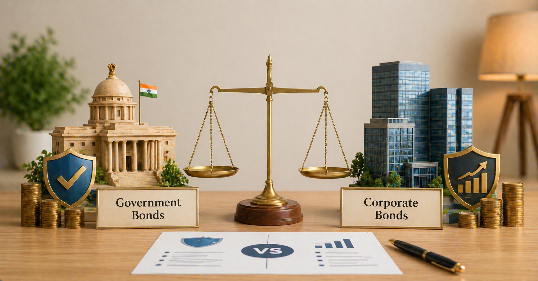 Corporate Bonds vs Government Bonds: What Should You Choose?