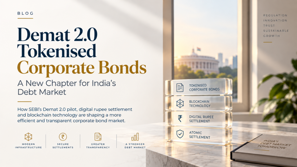 Demat 2.0 tokenised corporate bonds